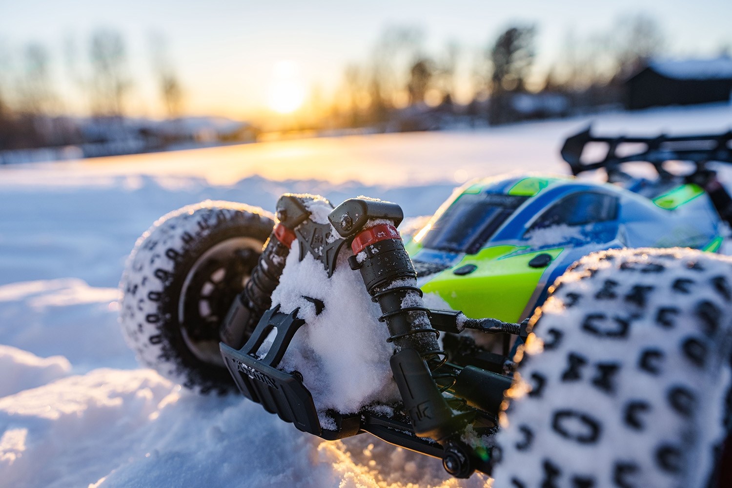 ARRMA Typhon 1/8 223S BLX 4WD Gul/Bl� - RTR