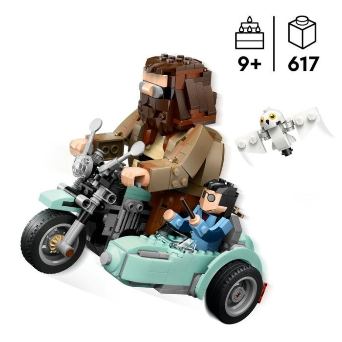 LEGO Gygrid og Harrys motorcykeltur