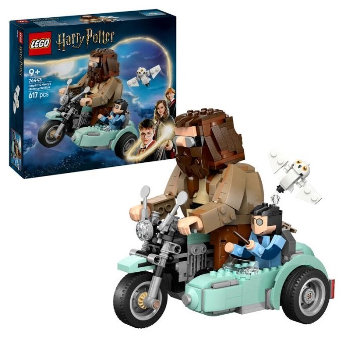 LEGO Gygrid og Harrys motorcykeltur