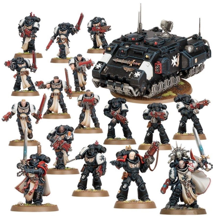 Warhammer 40K Combat Patrol Black Templars