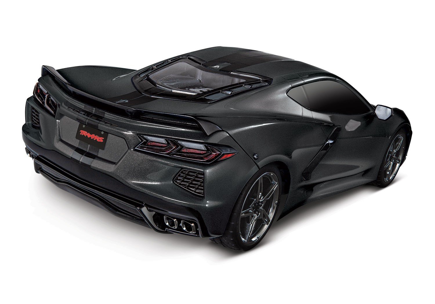 Traxxas Chevrolet Corvette Stingray RTR - Sort
