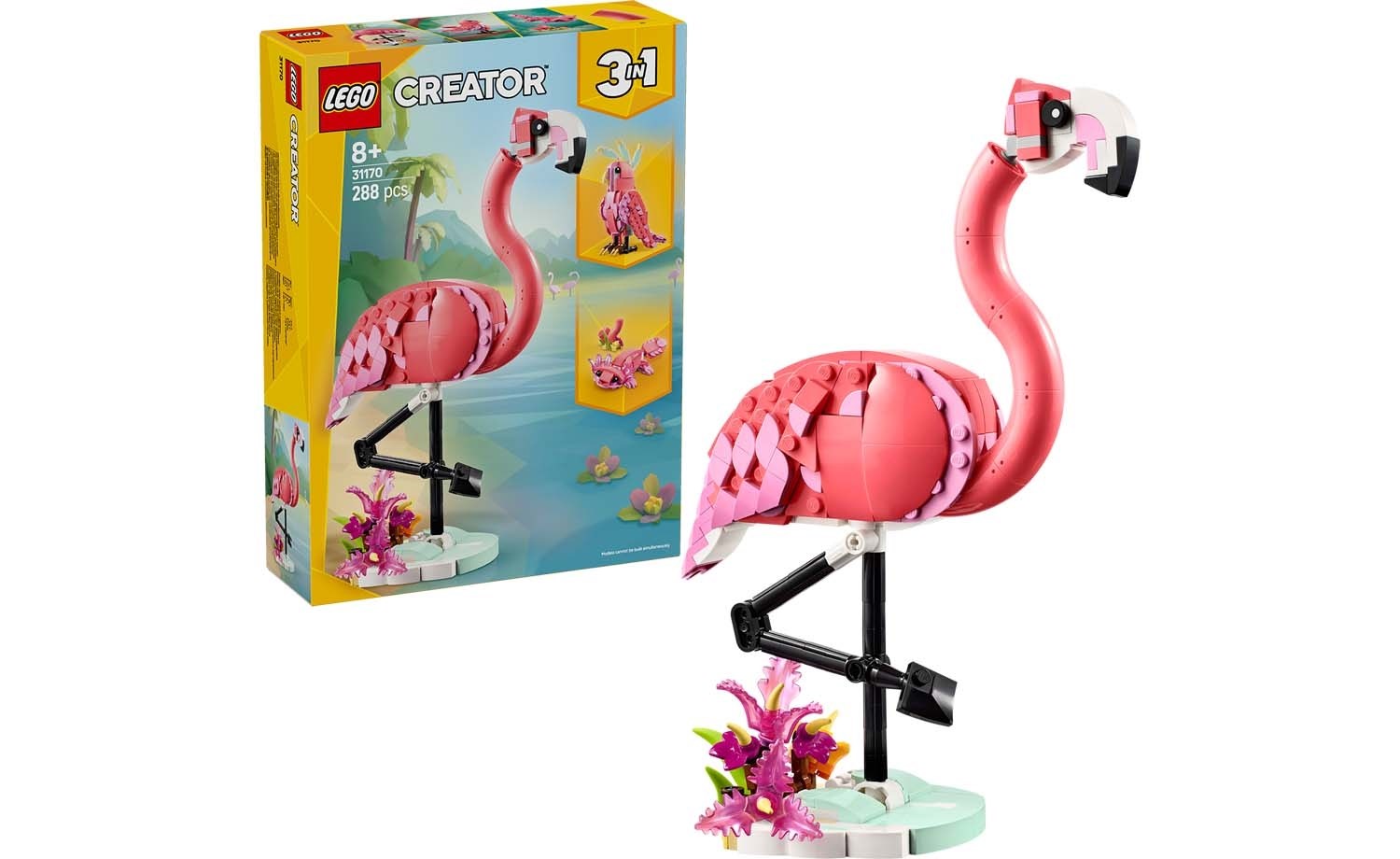 LEGO Vilde dyr Pink Flamingo