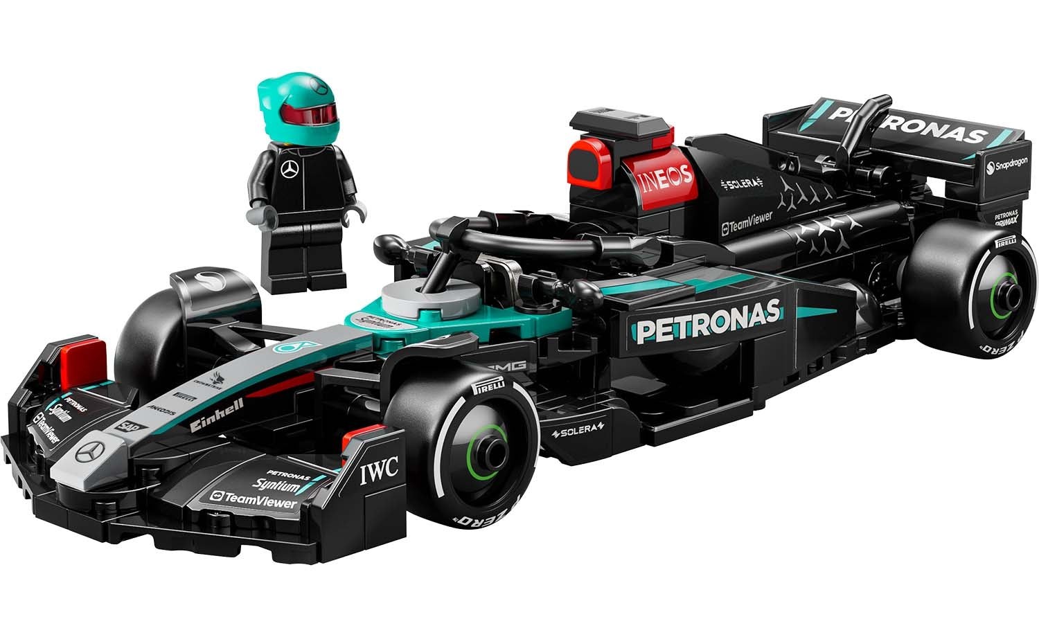 LEGO Mercedes AMG F1 W15 racerbil