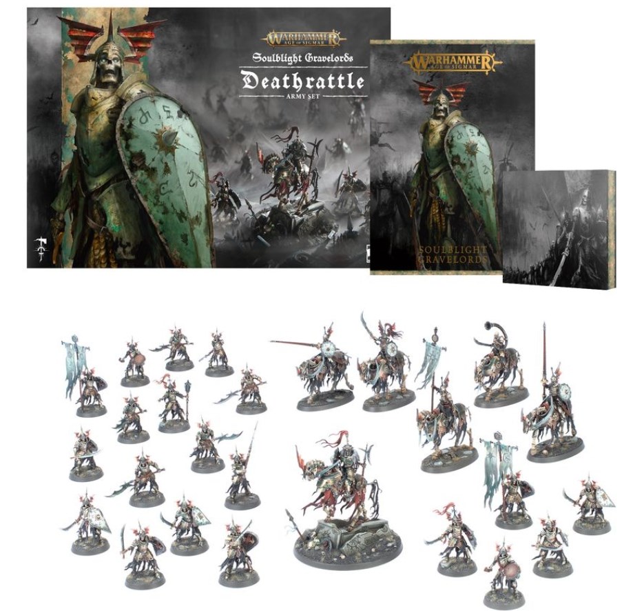 Age of Sigmar Soulblight Gravelords Army-s�t