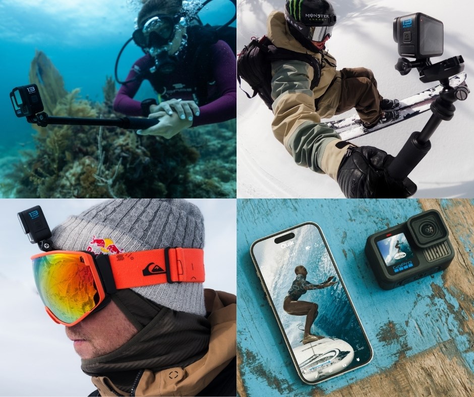 GoPro Hero13 Sort tilbehrspakke