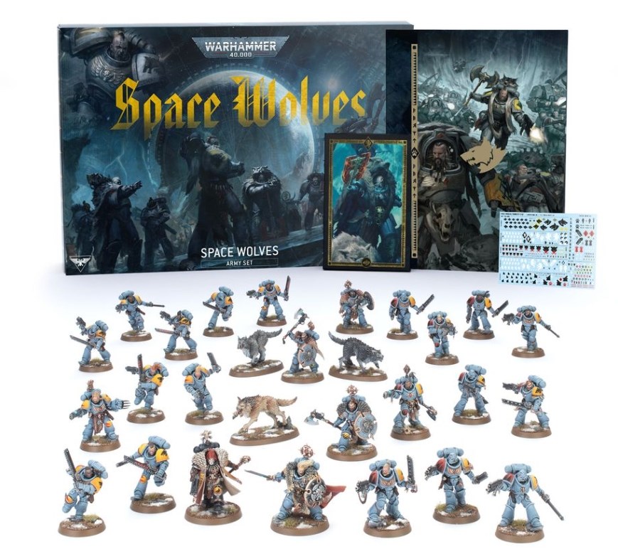 Warhammer 40K Space Wolves Army Set