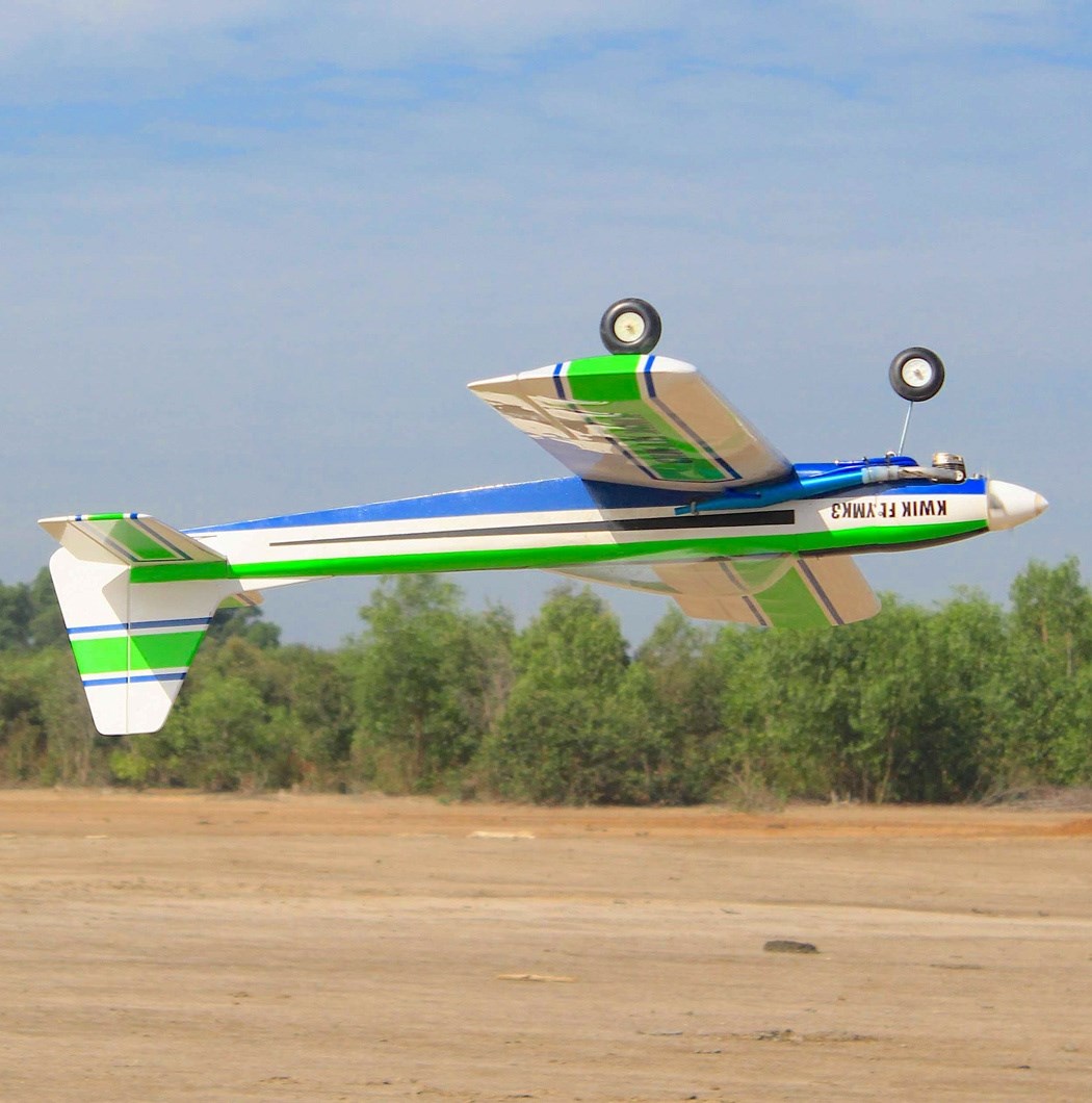 Seagull Kvik Fly MK3 1.6m 46-55cc ARF Grn/Hvid