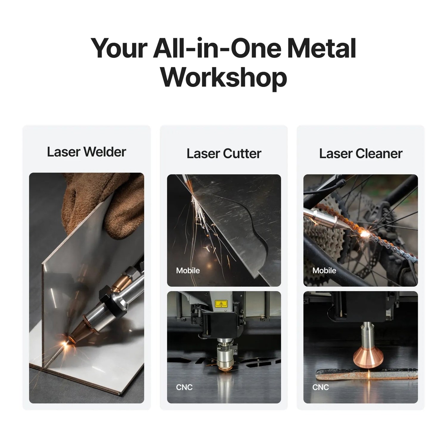 xTool MetalFab lasersvejser 1200w