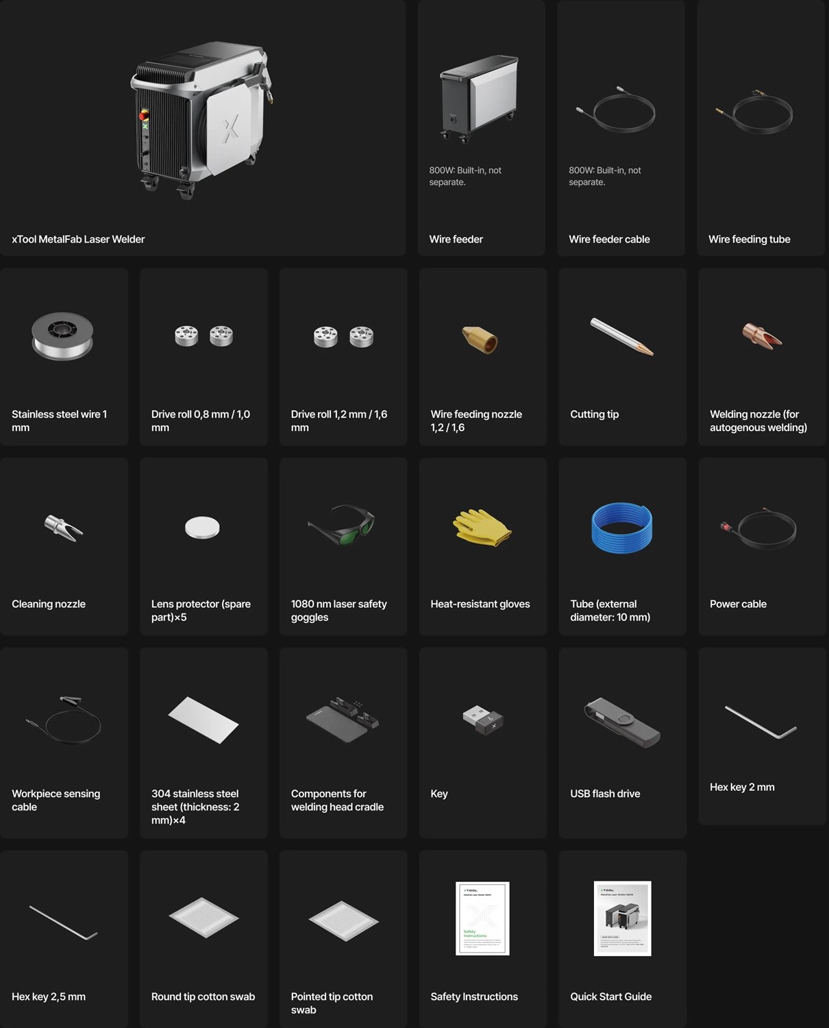 xTool MetalFab lasersvejser 1200w
