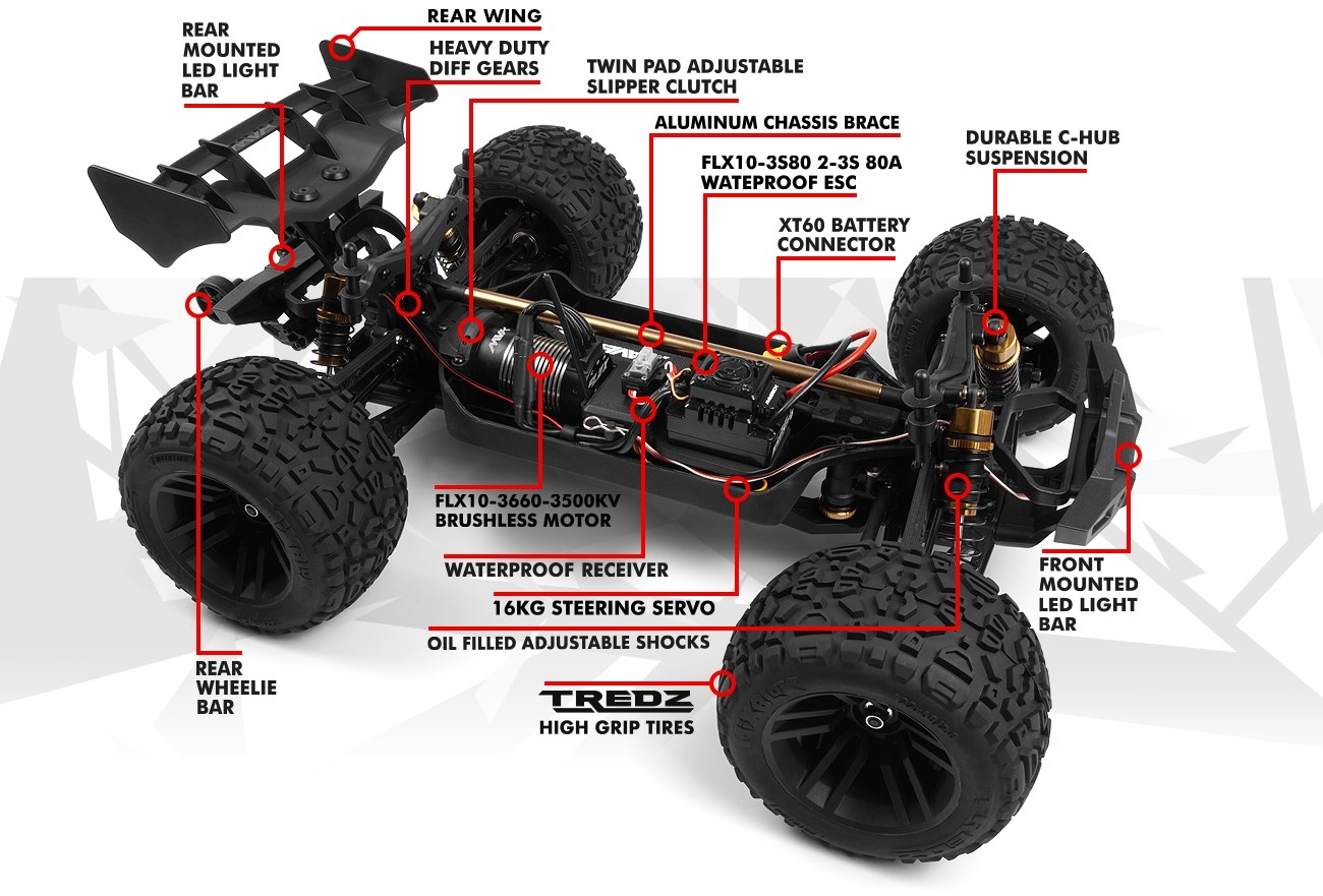Maverick Quantum2 XT Flux 1:10 4WD RTR