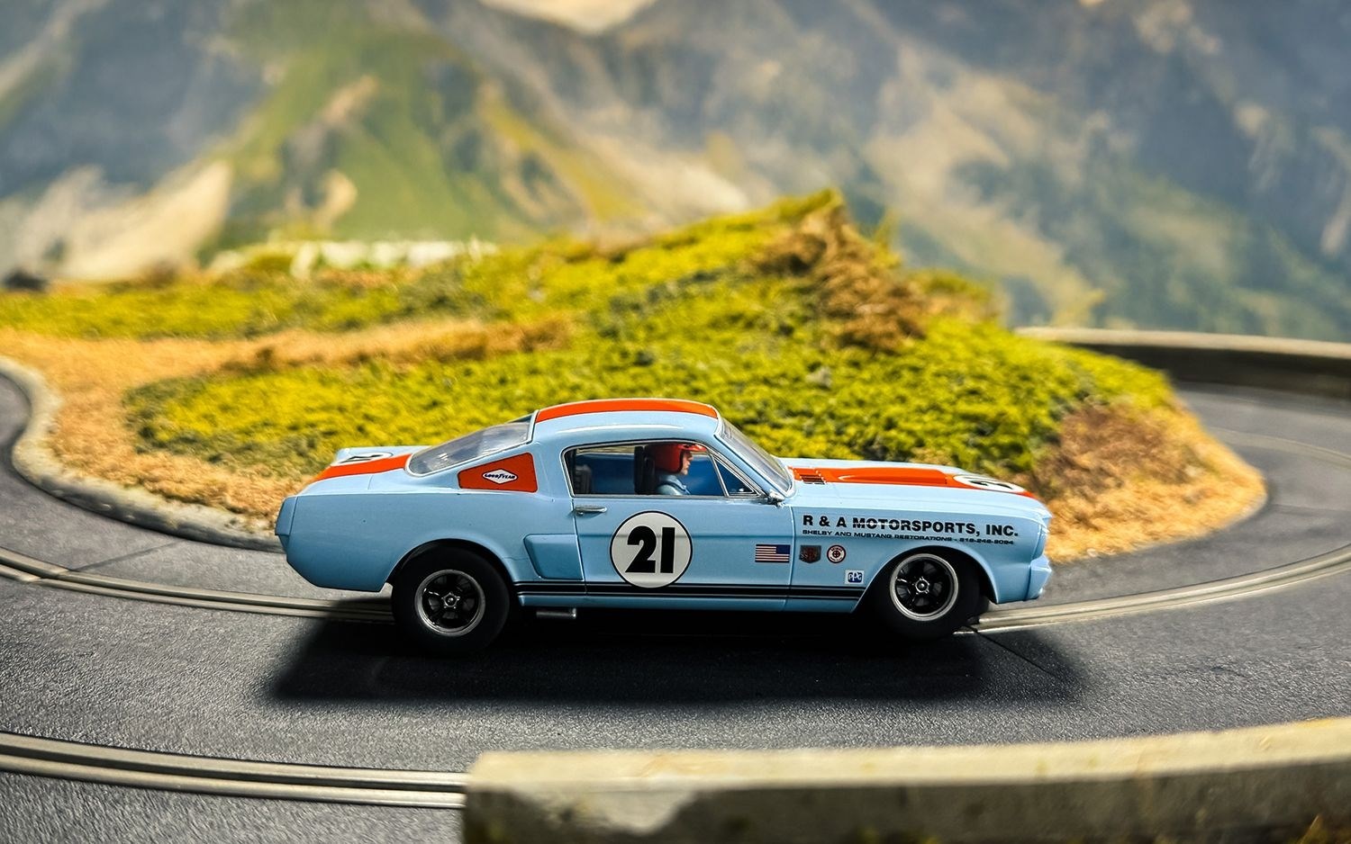 Scalextric Shelby GT350 - Gulf-udgave