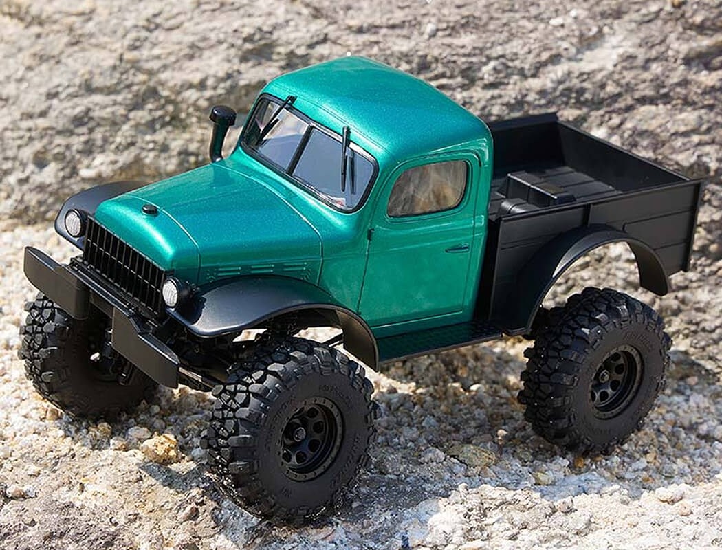 FMS FCX24 Power Wagon Brstels 1/24 Crawler Grn