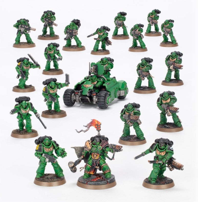 Warhammer 40K Kamppatrulje Salamandere