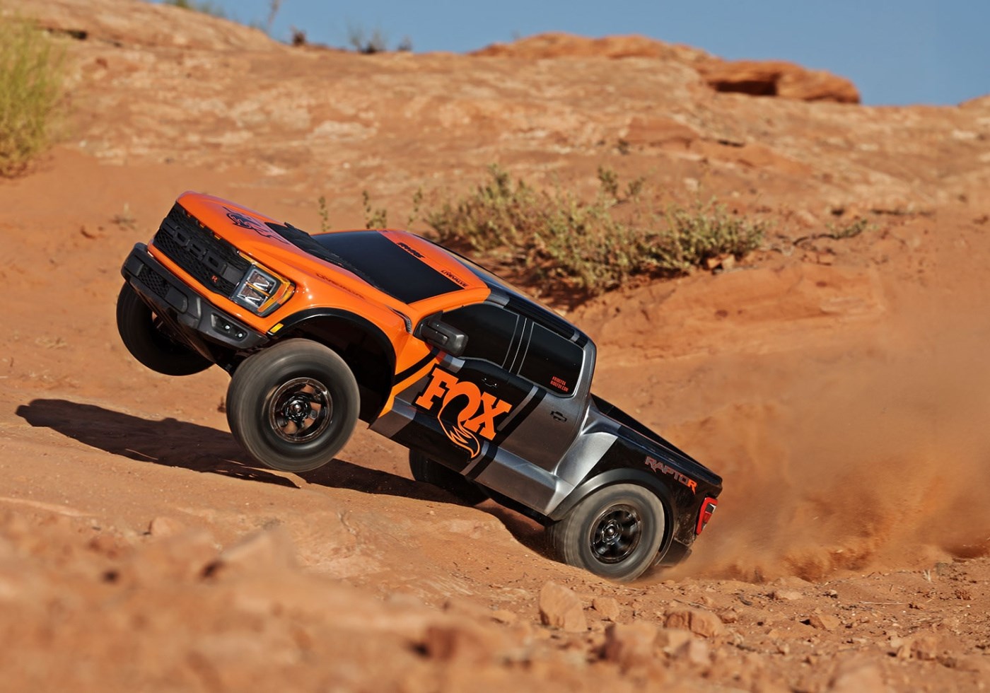Traxxas F-150 Raptor-R Ultimate 4WD TQi Orange
