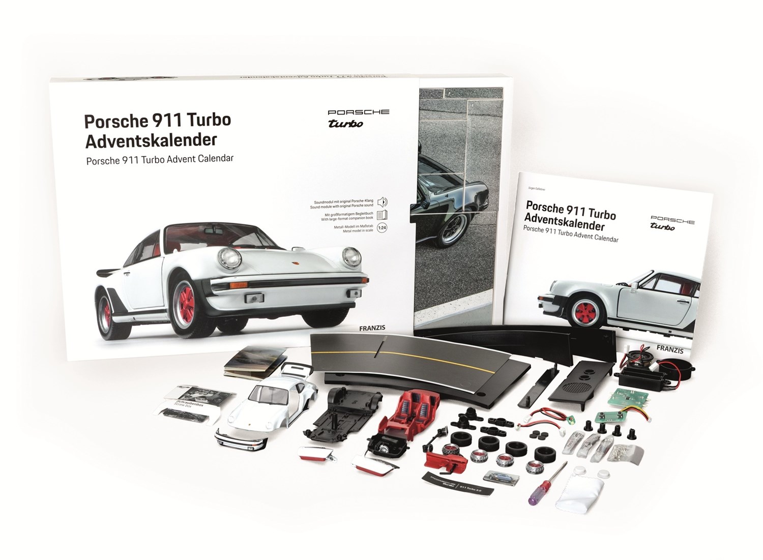 Porsche 911 Turbo Adventskalender 1:24