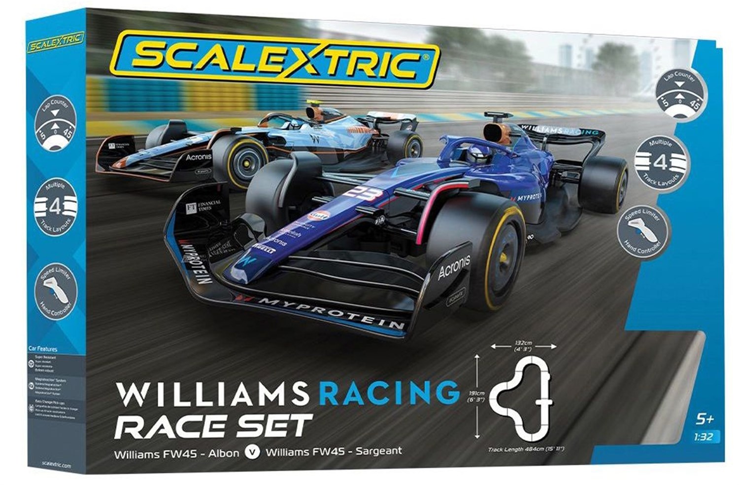 Scalextric Bilbane - Williams Racing Race Set