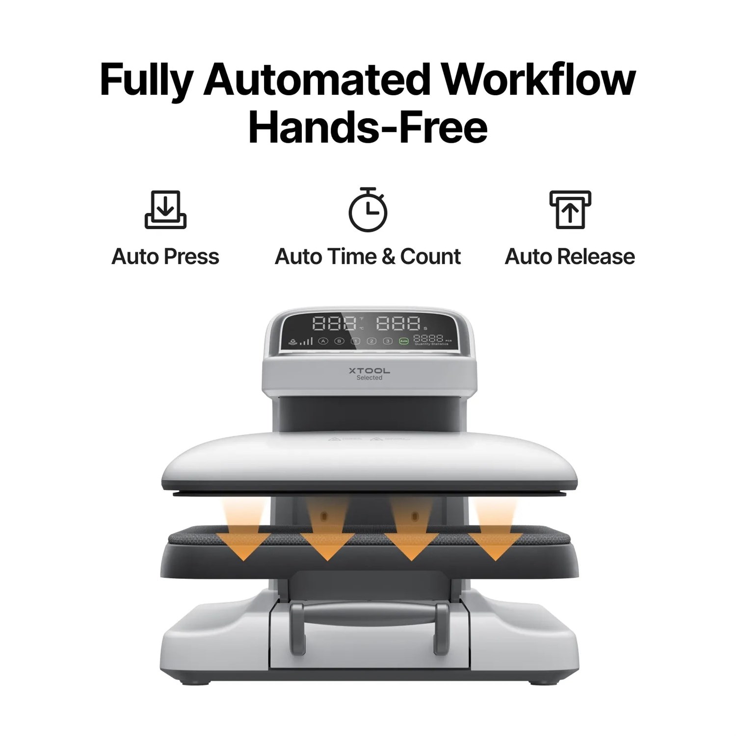 xTool Udvalgt HP2 automatisk varmepresse