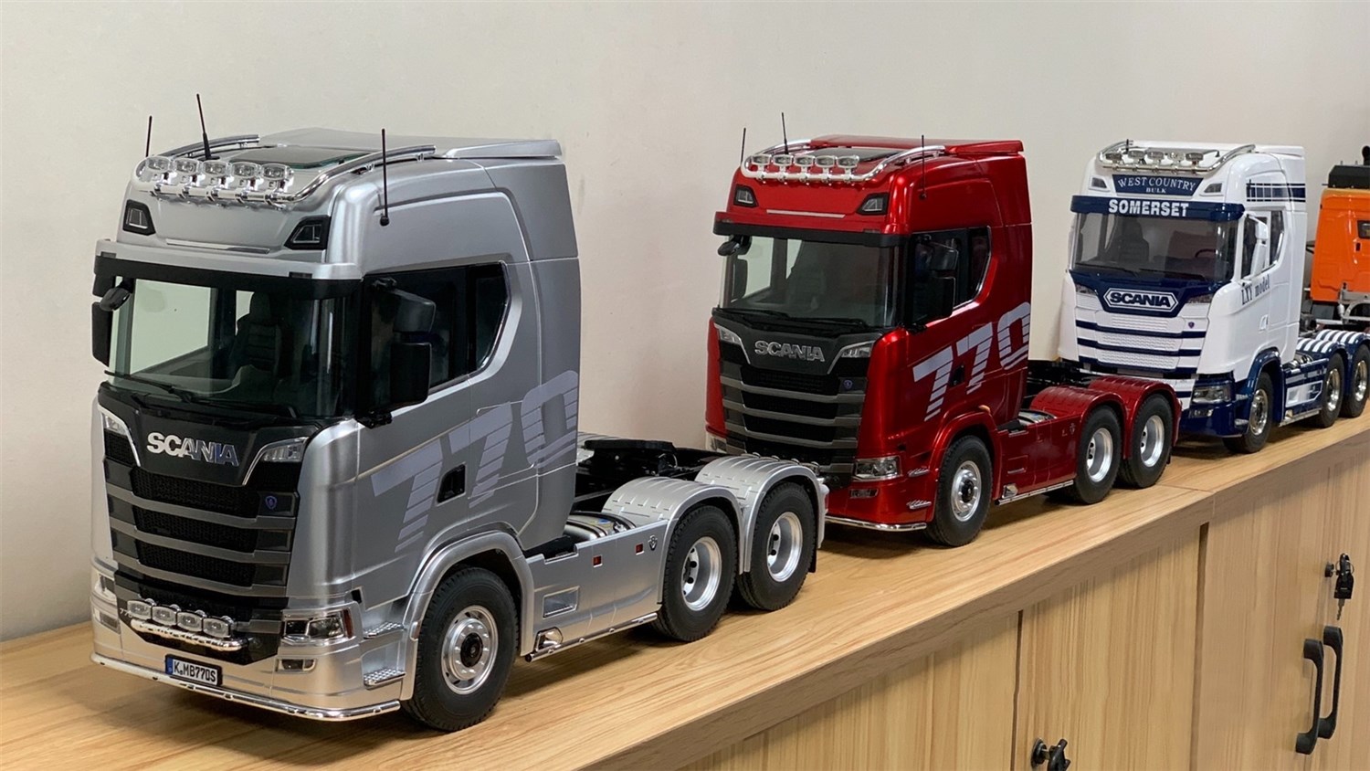 HuiNa Lastbil Scania K770S-100 6x6 - R�d