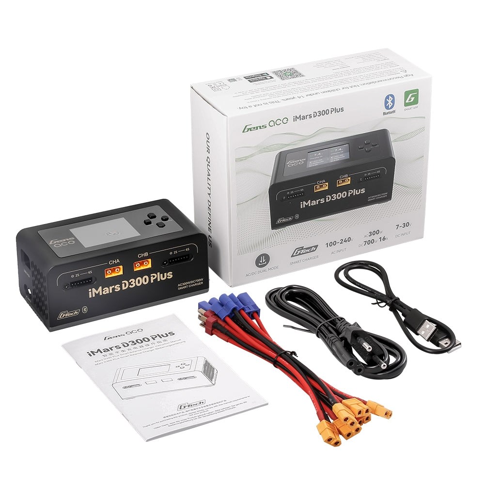 Gens Ace Imars D300 Plus G-Tech 300/700W Sort