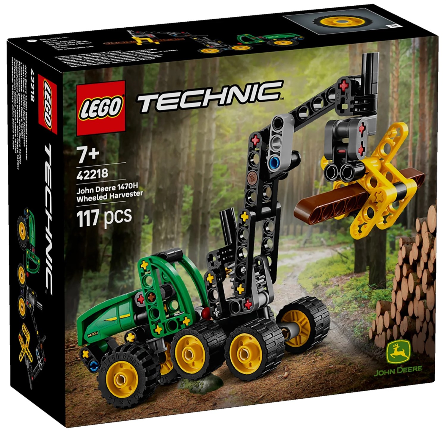 LEGO John Deere 1470H hjuldrevet h�stmaskine