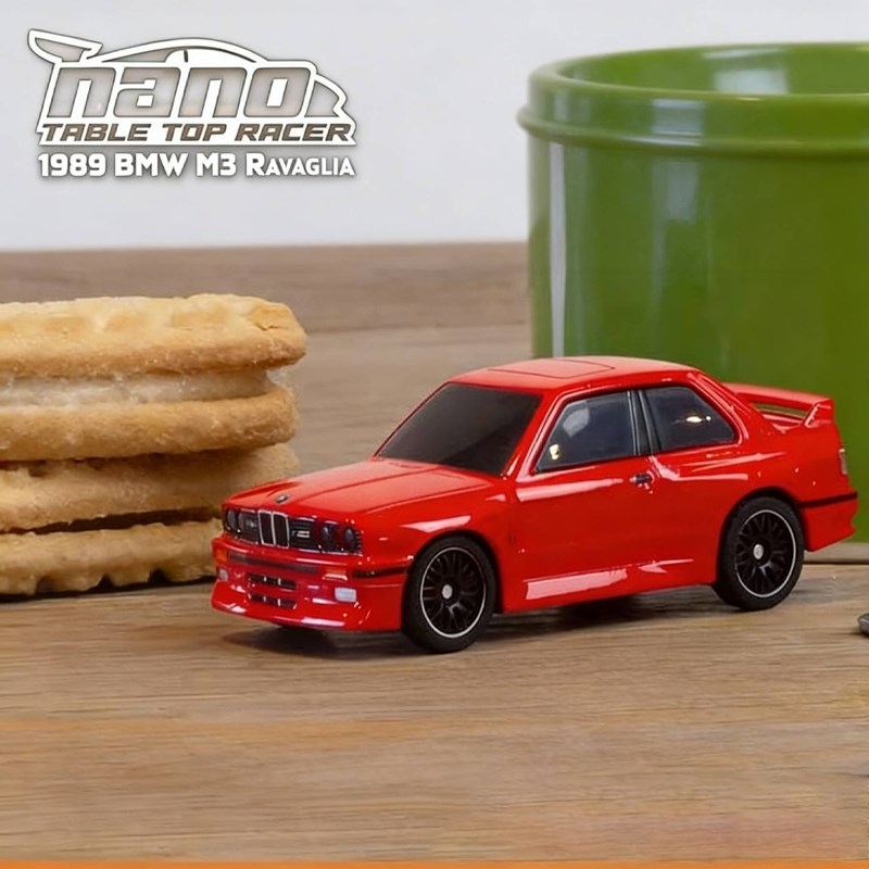 HPI Nano-TTR BMW M3 E30 Ravaglia 1989 RTR Silver