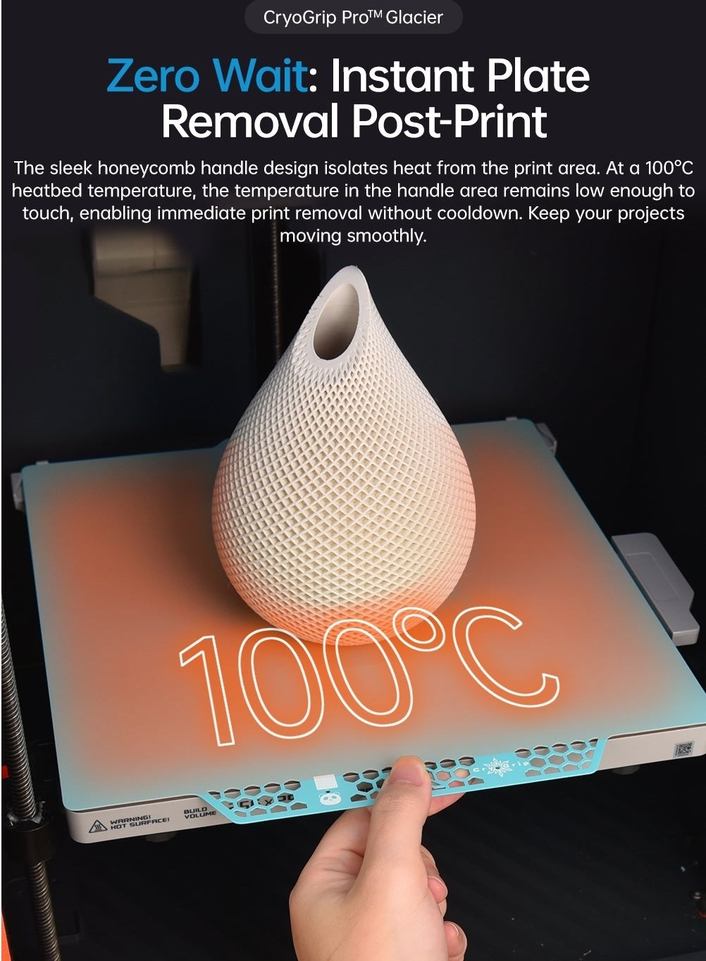 Panda CryoGrip Pro Frostible Orange - A1/P1/X1/A1