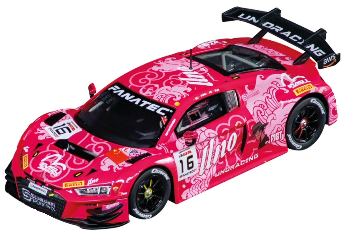 Carrera 1:32 Audi R8 LMS GT3 Evo II Uno Racing
