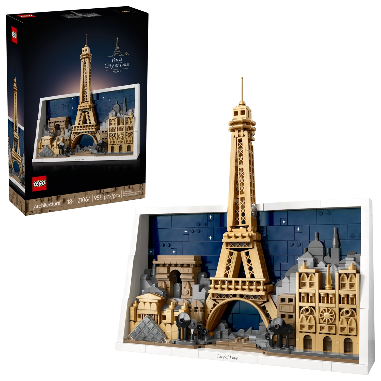 LEGO Arkitektur Paris - Romantikkens by