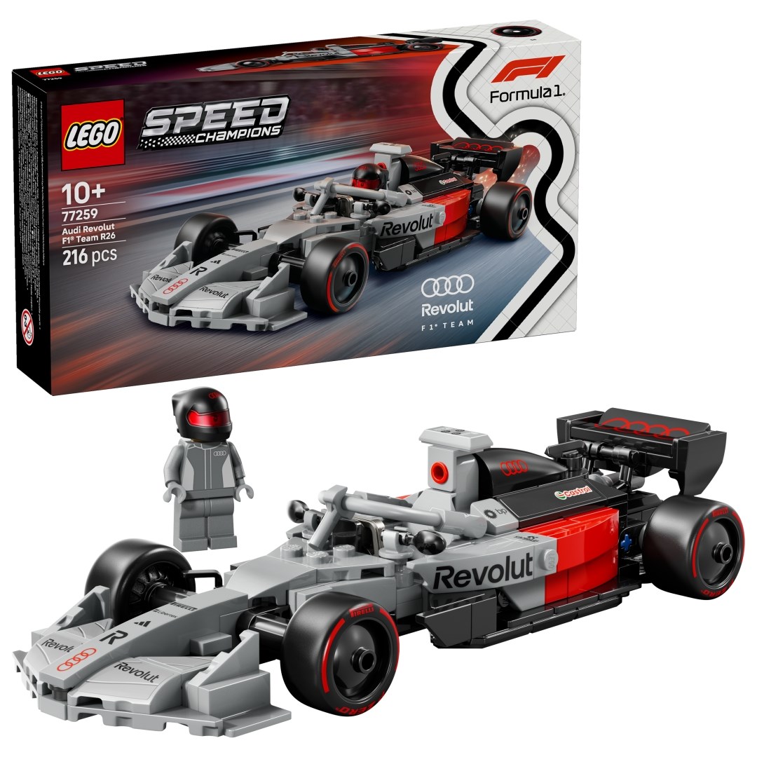 LEGO Audi Revolut F1 Team R26 racerbil