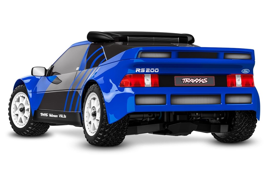 Traxxas Mini Rally Ford RS200 VXL-3s RTR - Blue