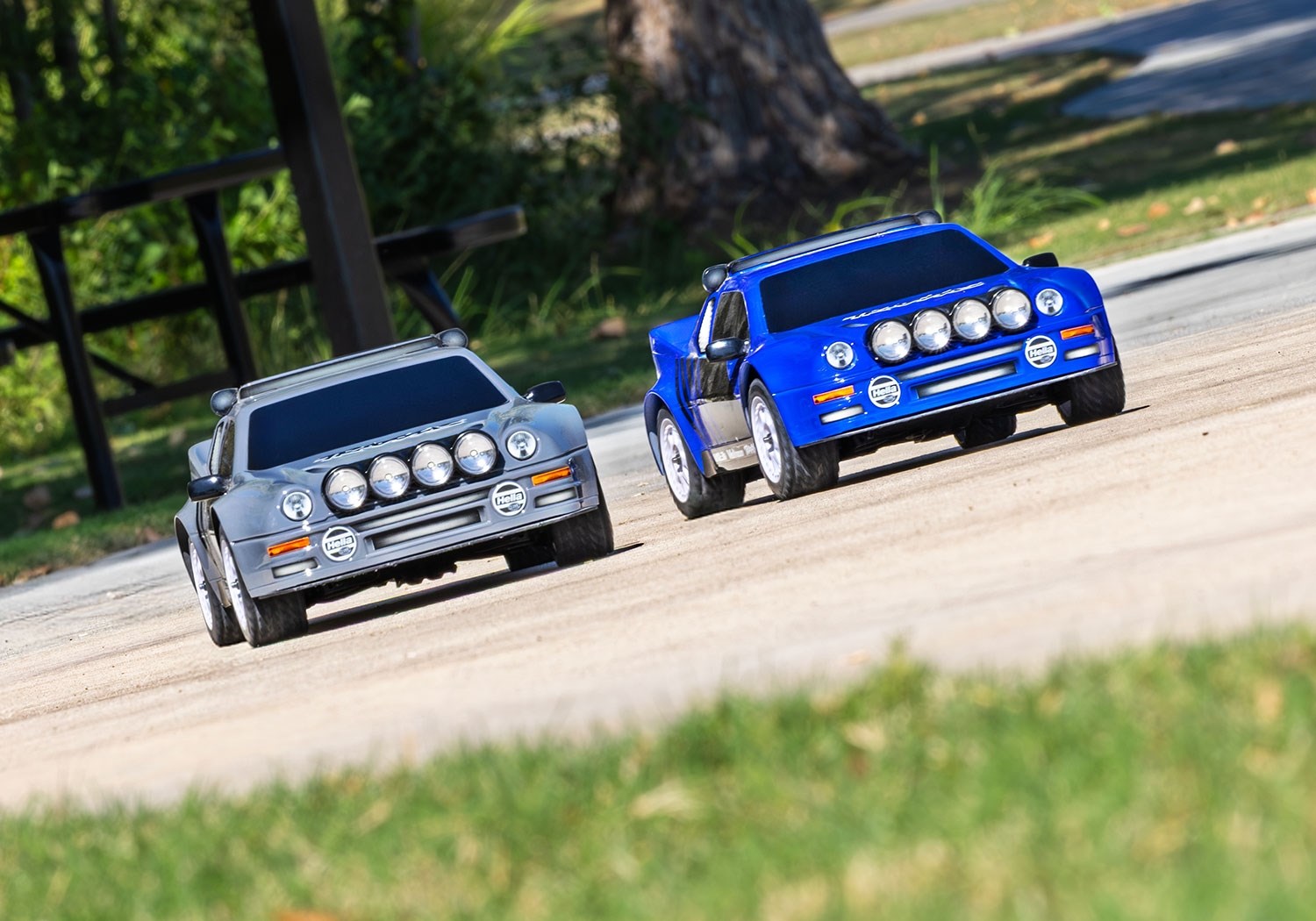 Traxxas Mini Rally Ford RS200 VXL-3s RTR - Blue