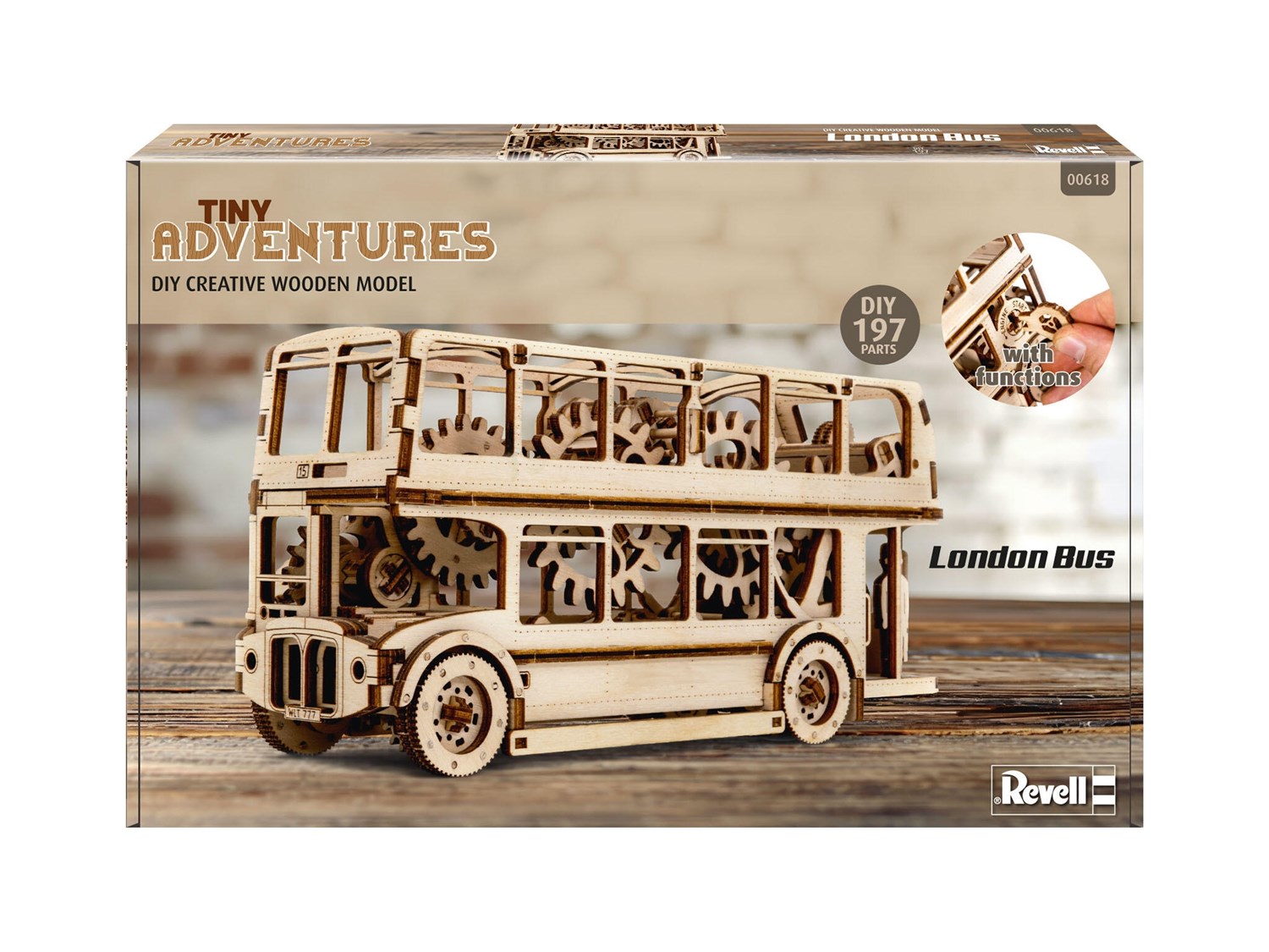 Revell Sm� eventyr 1:40 - Londonbus