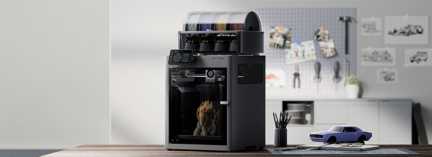 Bambu Lab X2D Combo - 3D Printer