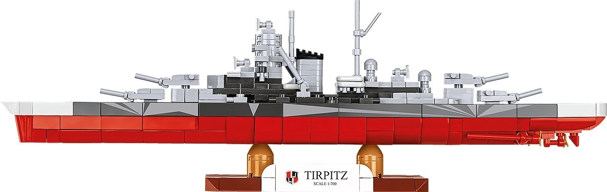 Cobi Slagskibet Tirpitz - 1:700