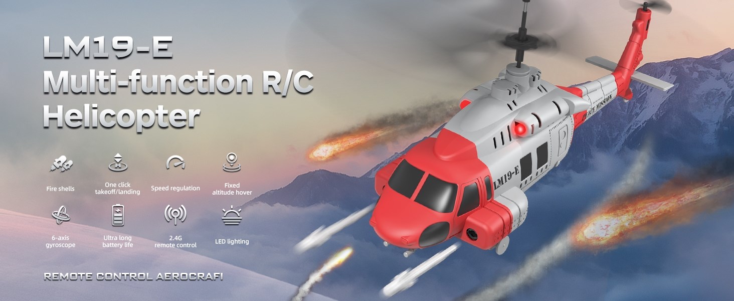 LMRC Black Hawk Helikopter - Komplett