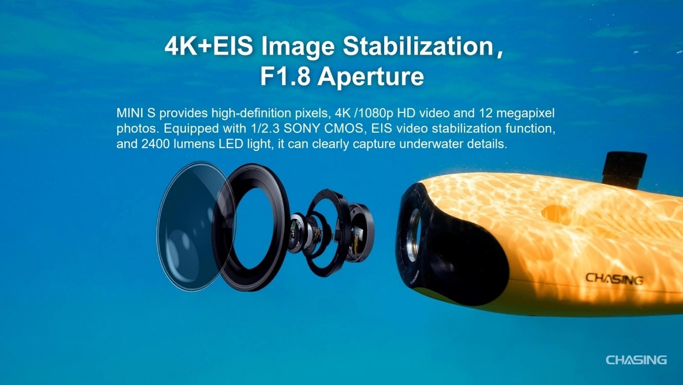 Gladius mini S 100m Gr�n - Undervandsdrone/ROV