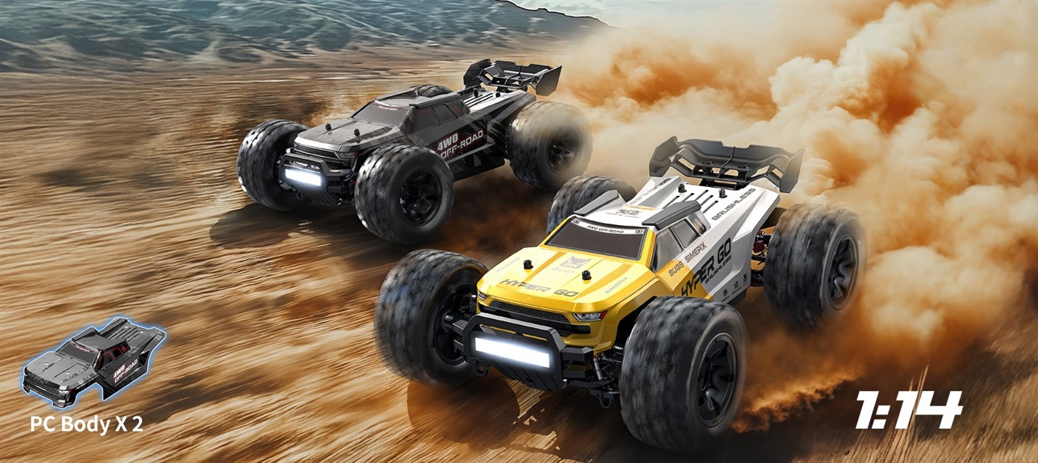 MJX Hyper Go Brushless 1/14 4WD Truggy