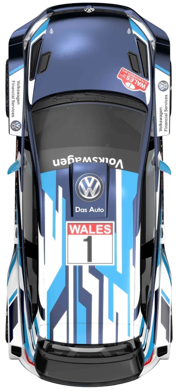 MJX Hyper Go b�rstel�s 1/10 4WD VW Polo Rally