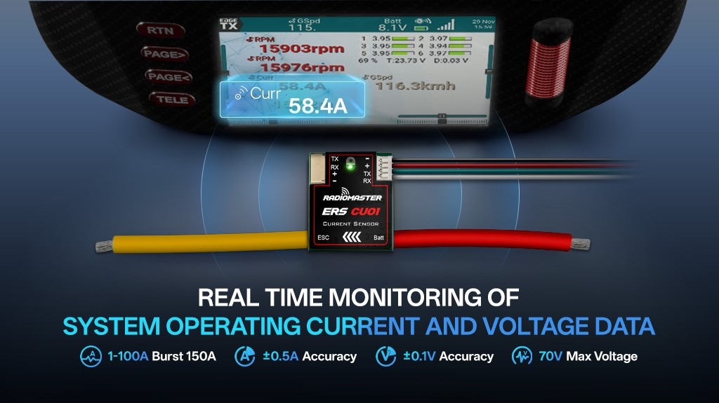 Radiomaster ERS-CU01 - RT Current Sensor ELRS