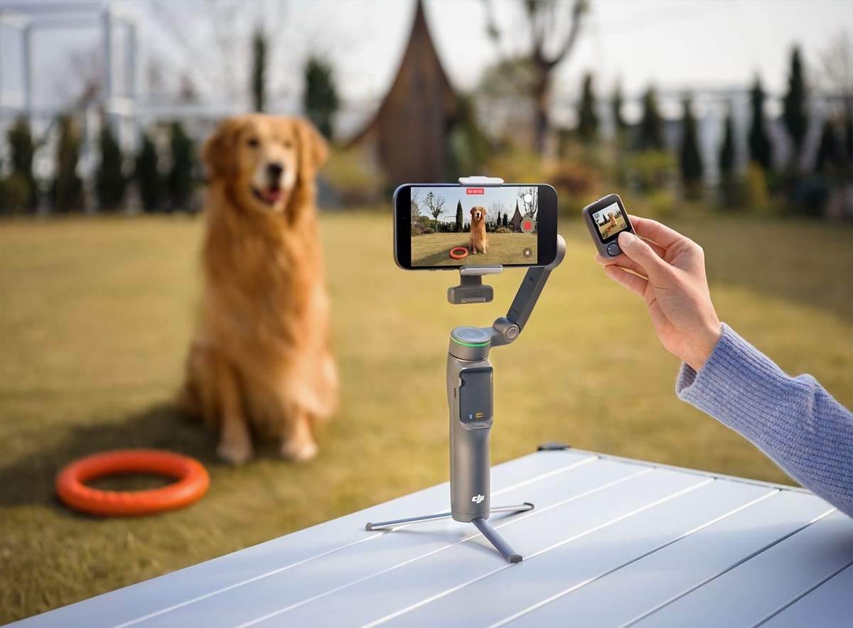 DJI Osmo Mobile 8P avanceret sporingskombination