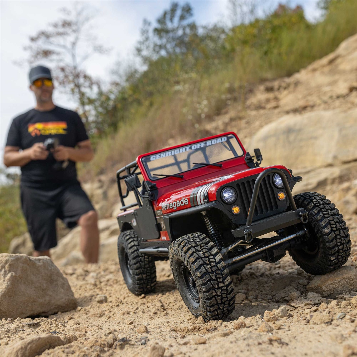 Axial SCX10 III Jeep CJ-7 V2 4WD RTR - Red