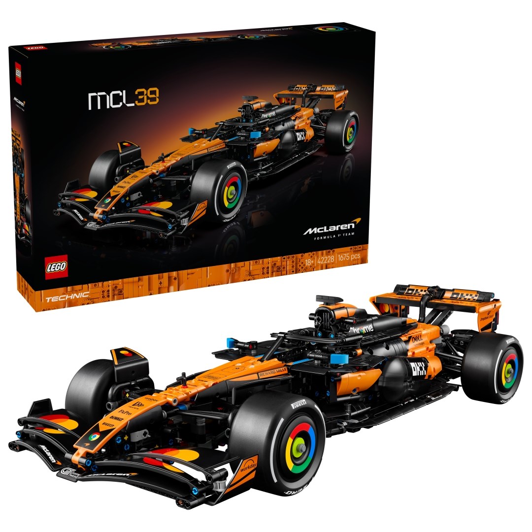 LEGO McLaren MCL39 F1-bil