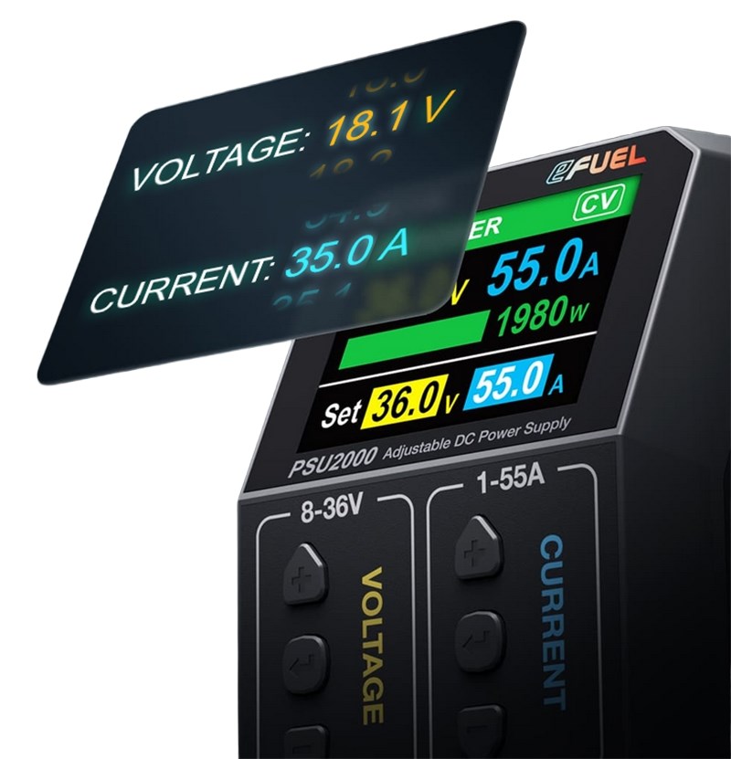 SkyRC eFuel PSU2000 - 1980W str�mforsyning