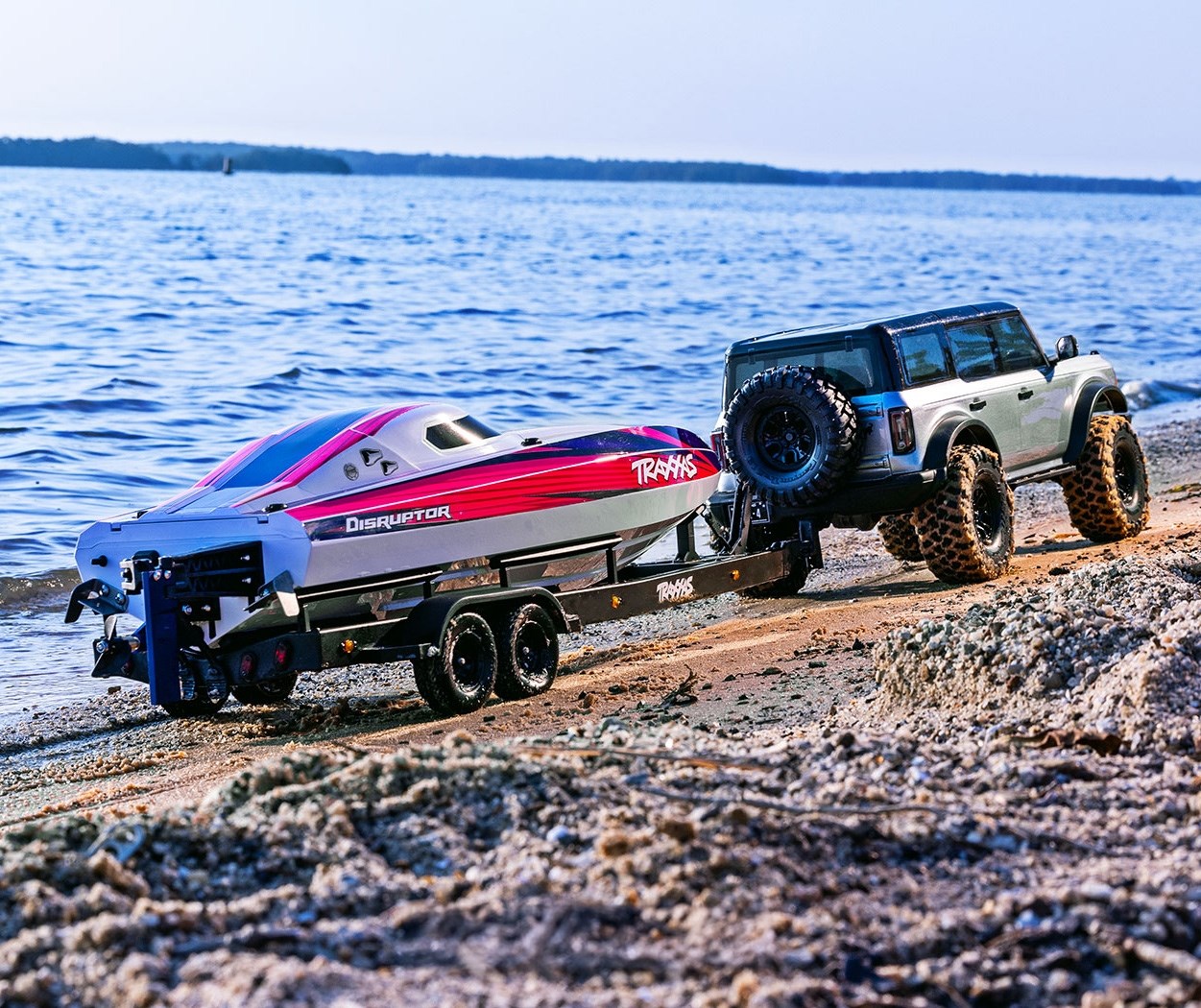Traxxas Tandem-aksel b�dtrailer