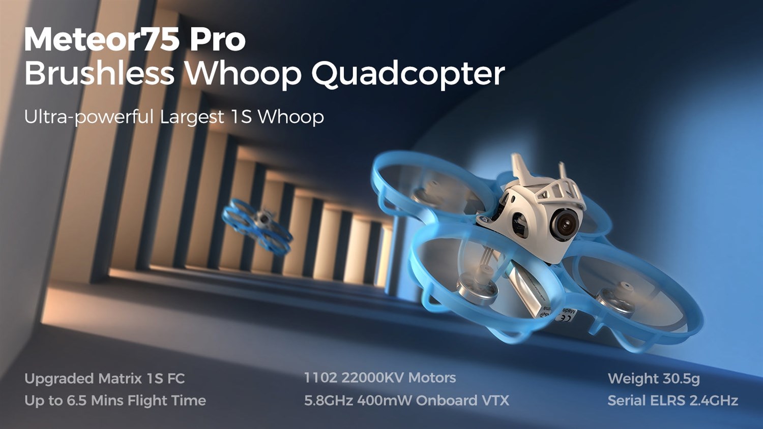 BETAFPV Meteor 75 Pro FPV-s�t RTF analog ELRS
