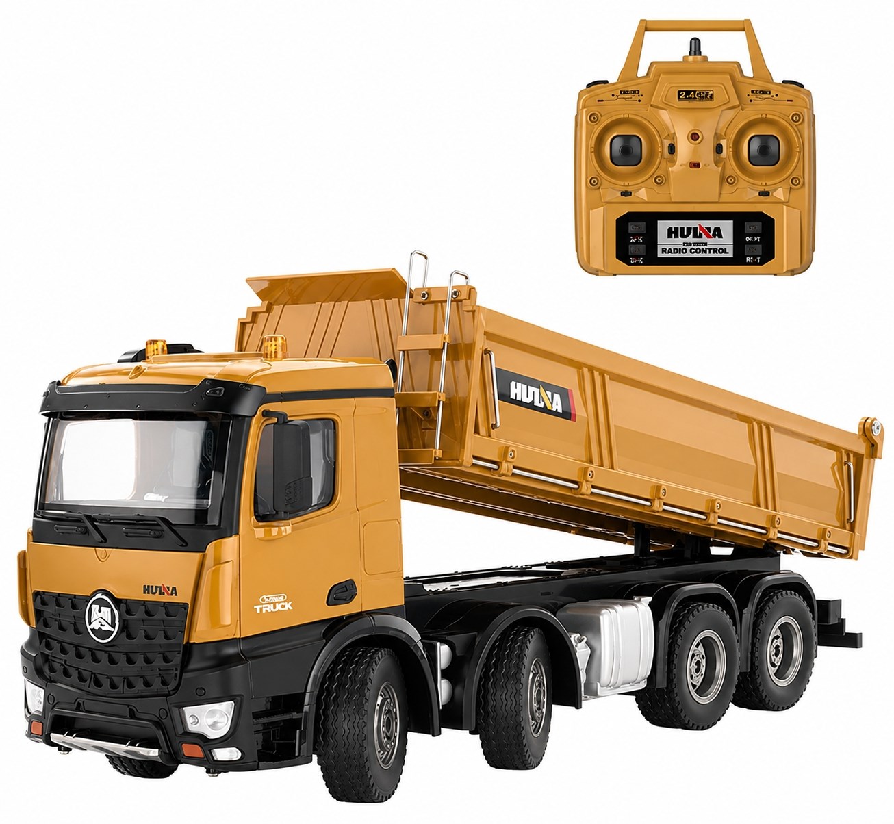 HuiNa Lastebil m. tipp 2.4Ghz 1:14