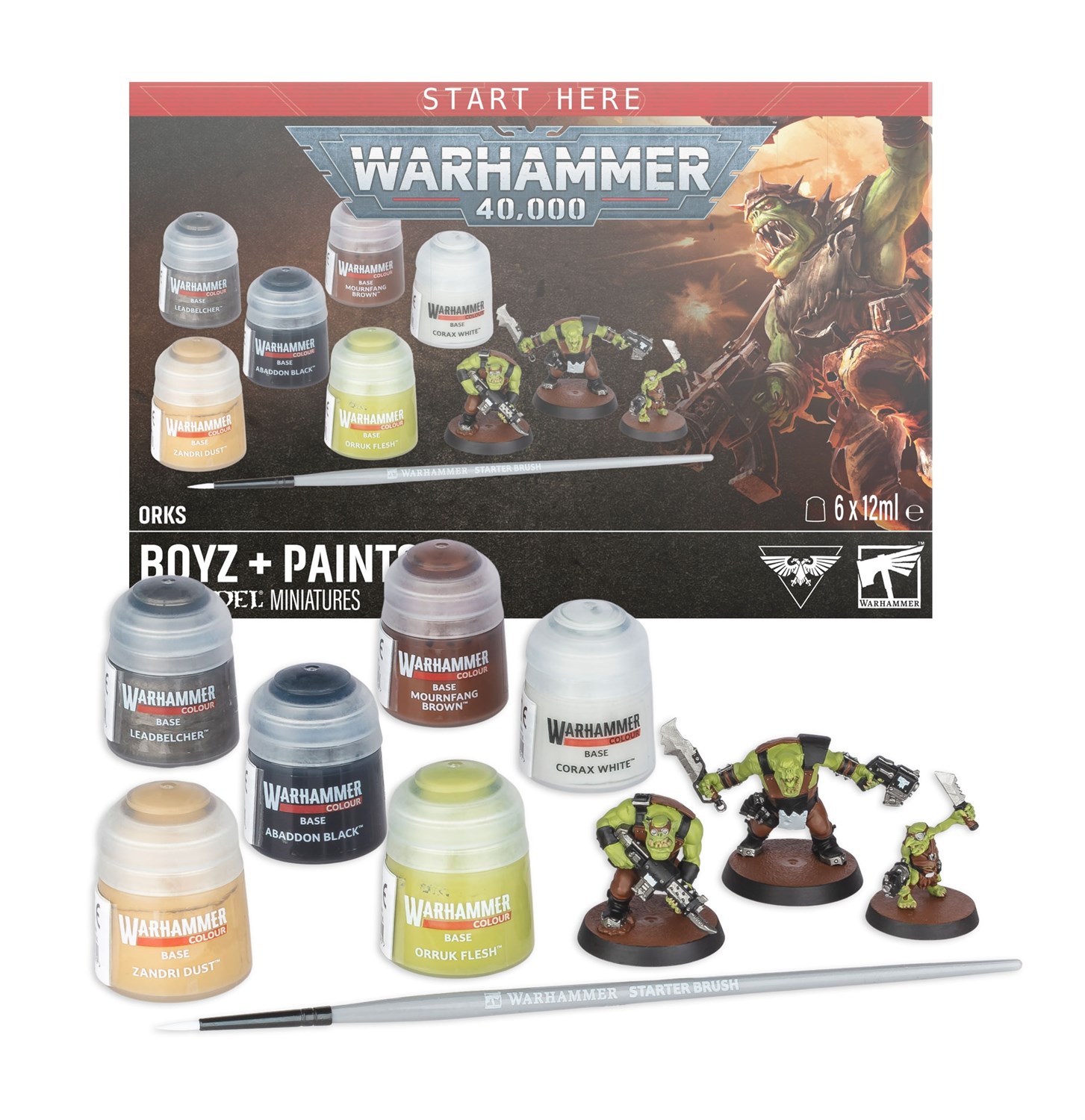 Warhammer 40K Maling + Orker