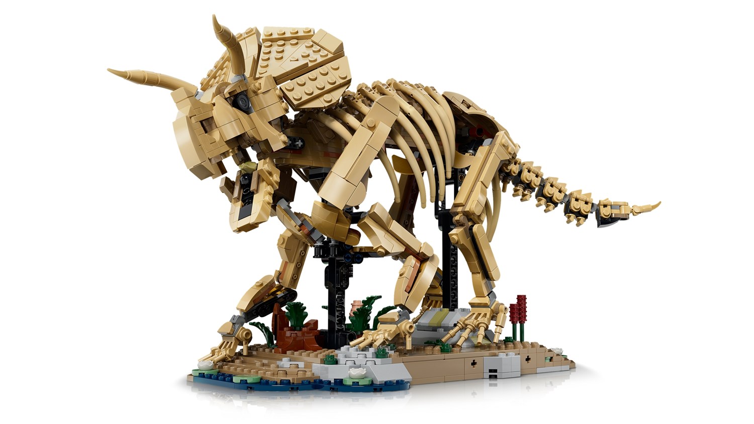 LEGO Jurrasic World - Triceratops dinosaurfossil