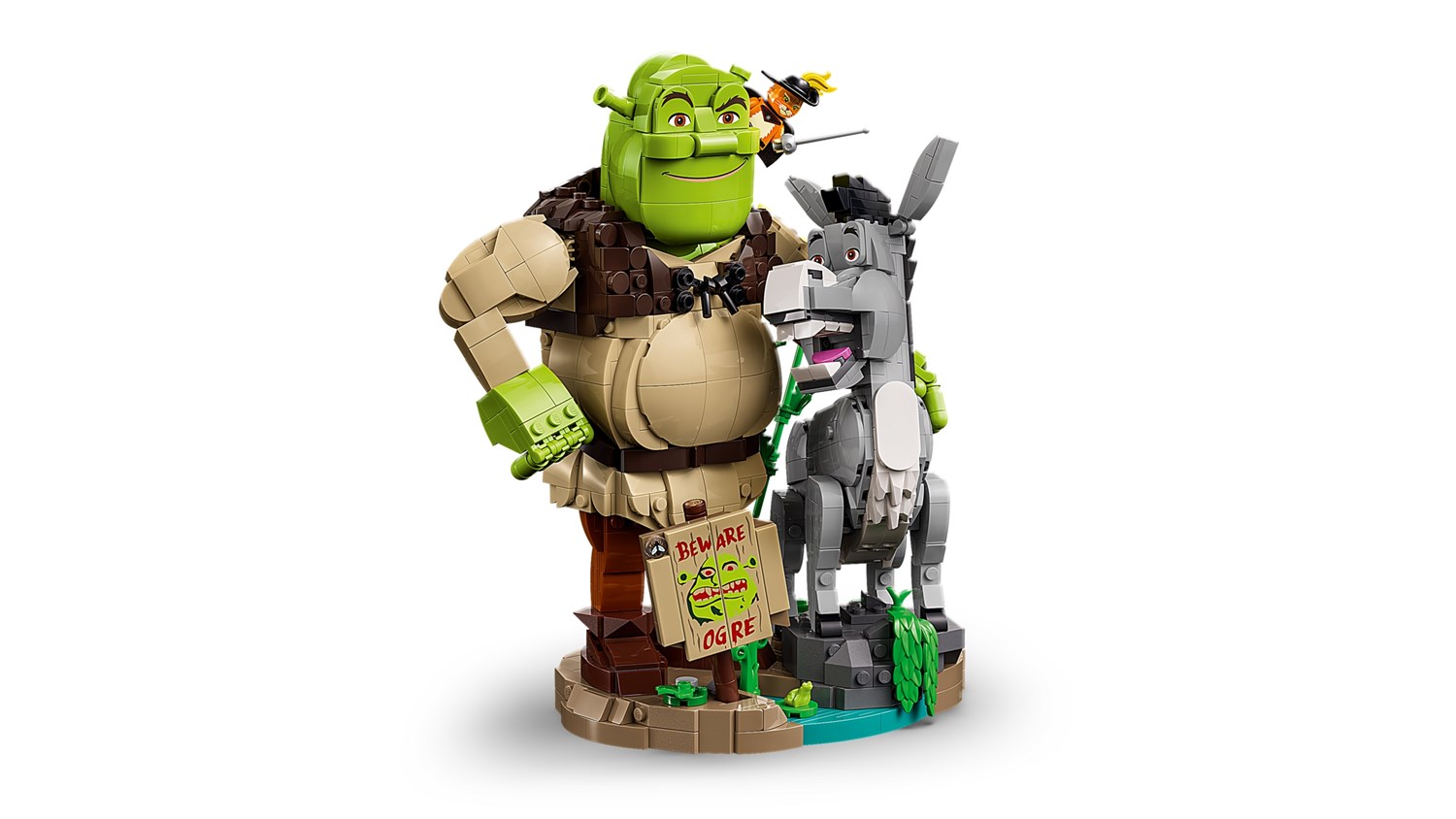 LEGO Shrek. �sel og Den Best�vlede Kat