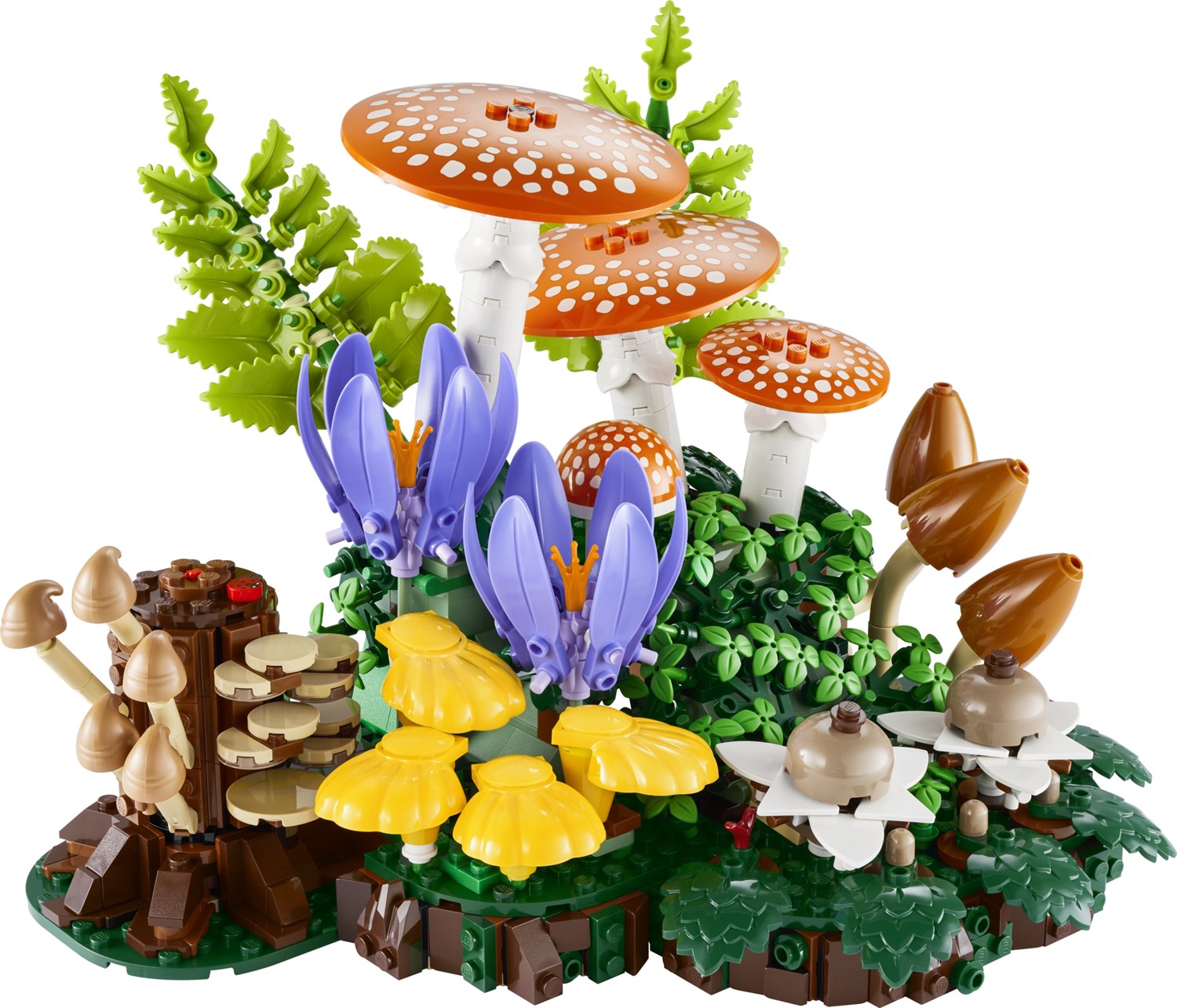 LEGO Botaniske skovsvampe